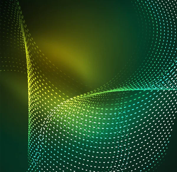 Vektör dalga parçacıklar arka plan