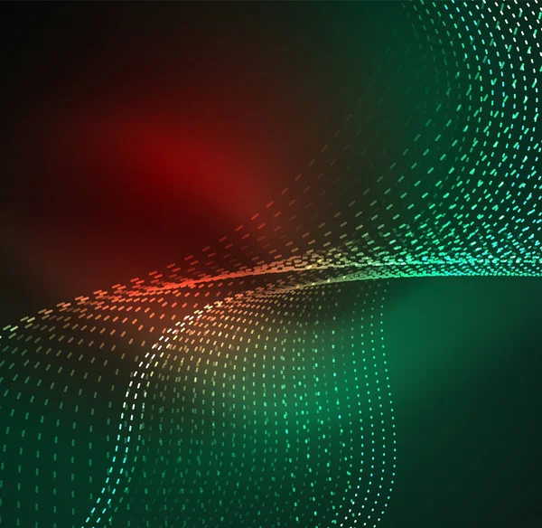 Vektör dalga parçacıklar arka plan