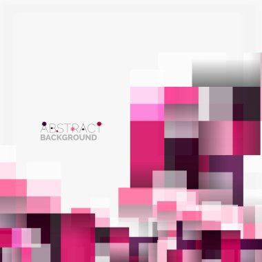 Soyut engeller şablon tasarım arka plan, beyaz, basit geometrik şekiller düz çizgiler ve dikdörtgenler