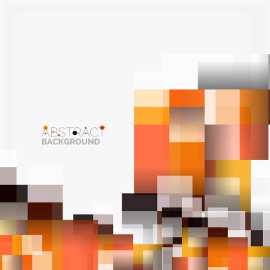 Soyut engeller şablon tasarım arka plan, beyaz, basit geometrik şekiller düz çizgiler ve dikdörtgenler