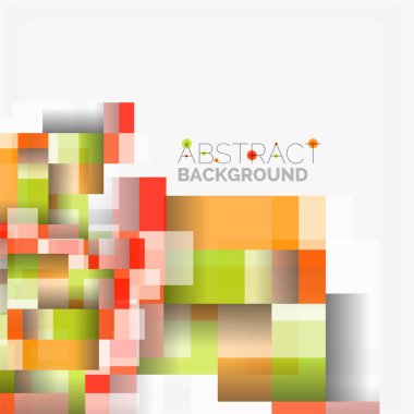 Soyut engeller şablon tasarım arka plan, beyaz, basit geometrik şekiller düz çizgiler ve dikdörtgenler