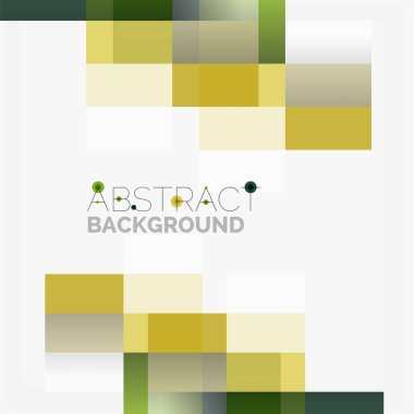 Soyut engeller şablon tasarım arka plan, beyaz, basit geometrik şekiller düz çizgiler ve dikdörtgenler