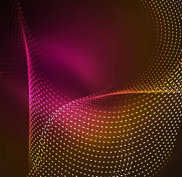 Vektör dalga parçacıklar arka plan