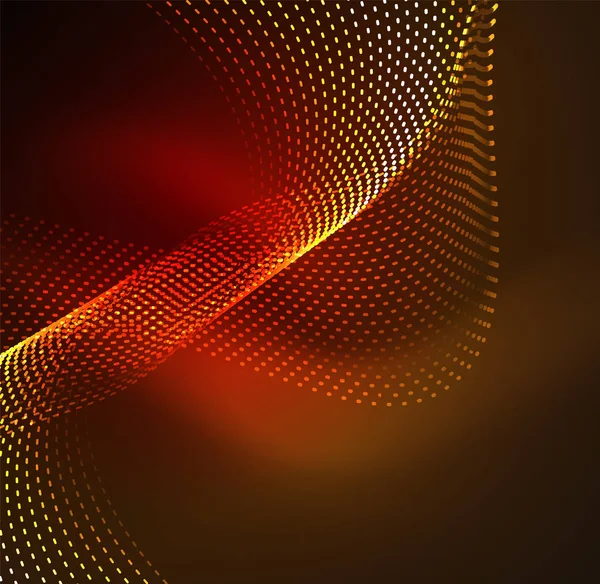 Vektör dalga parçacıklar arka plan