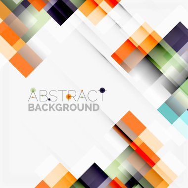 Soyut engeller şablon tasarım arka plan, beyaz, basit geometrik şekiller düz çizgiler ve dikdörtgenler