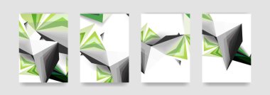 En az vektör arka plan küme kapsıyor