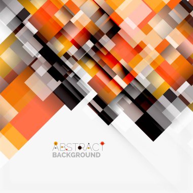 Soyut engeller şablon tasarım arka plan, beyaz, basit geometrik şekiller düz çizgiler ve dikdörtgenler