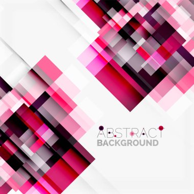 Soyut engeller şablon tasarım arka plan, beyaz, basit geometrik şekiller düz çizgiler ve dikdörtgenler