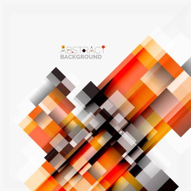 Soyut engeller şablon tasarım arka plan, beyaz, basit geometrik şekiller düz çizgiler ve dikdörtgenler