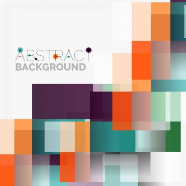 Soyut engeller şablon tasarım arka plan, beyaz, basit geometrik şekiller düz çizgiler ve dikdörtgenler