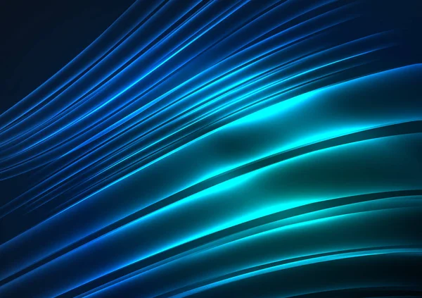 parlayan futuristik çizgiler