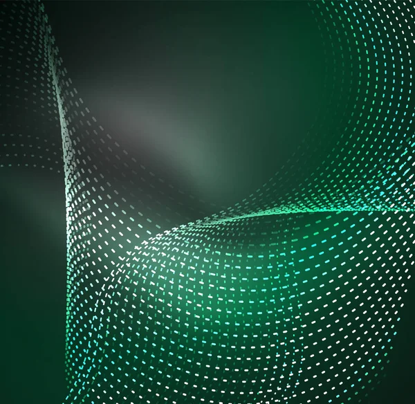 Vektör dalga parçacıklar arka plan