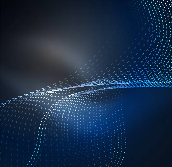 Vektör dalga parçacıklar arka plan