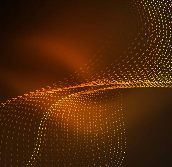 Vektör dalga parçacıklar arka plan