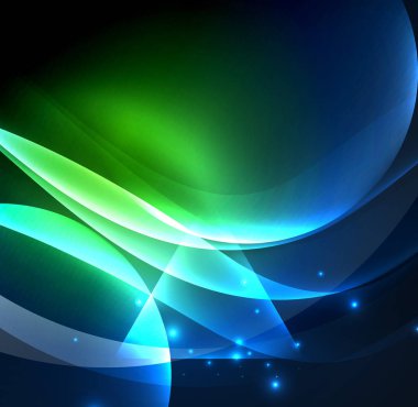 Parlayan geometrik şekiller