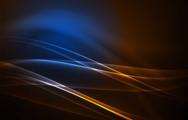 Vektör Kutup ışıkları kavramı arka plan