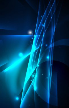 Vektör Kutup ışıkları kavramı arka plan