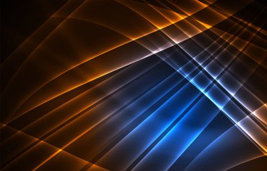 Vektör Kutup ışıkları kavramı arka plan