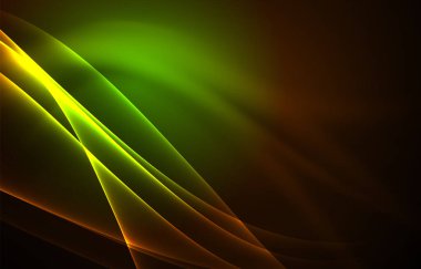 Vektör Kutup ışıkları kavramı arka plan