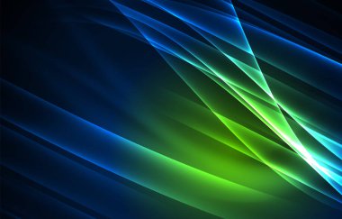 Vektör Kutup ışıkları kavramı arka plan