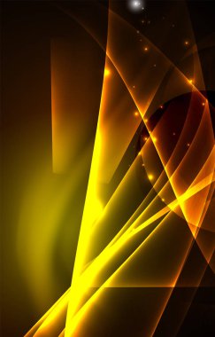 Vektör Kutup ışıkları kavramı arka plan