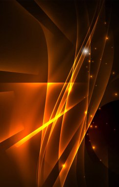 Vektör Kutup ışıkları kavramı arka plan