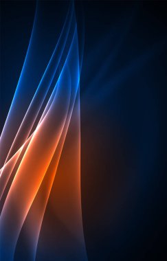 Vektör Kutup ışıkları kavramı arka plan