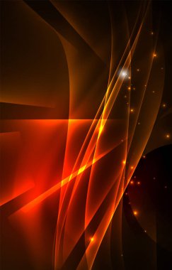 Vektör Kutup ışıkları kavramı arka plan