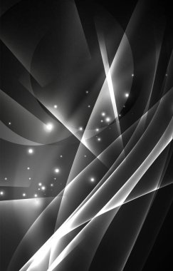 Vektör Kutup ışıkları kavramı arka plan