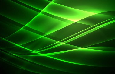 Vektör Kutup ışıkları kavramı arka plan