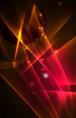 Vektör Kutup ışıkları kavramı arka plan