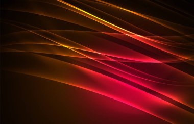 Vektör Kutup ışıkları kavramı arka plan