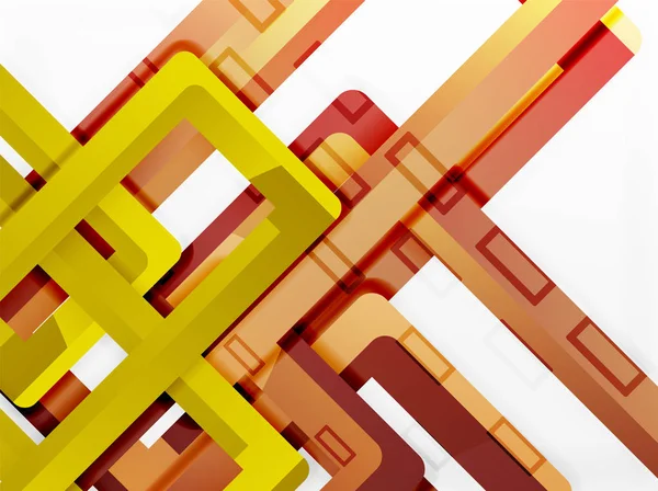 Dikdörtgen tüp elemanları, vektör arka plan