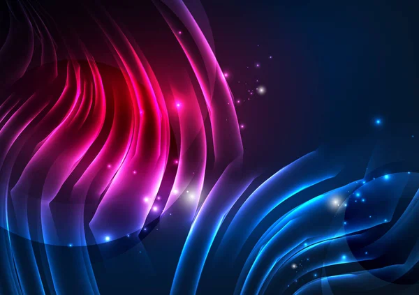 parlayan futuristik çizgiler