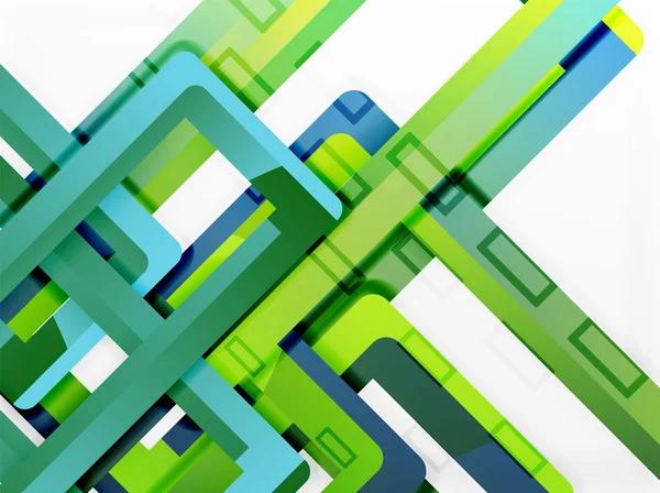 Dikdörtgen tüp elemanları, vektör arka plan