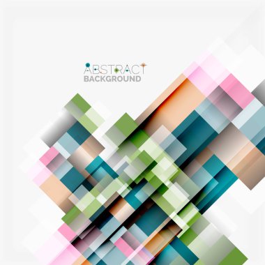 Soyut engeller şablon tasarım arka plan, beyaz, basit geometrik şekiller düz çizgiler ve dikdörtgenler