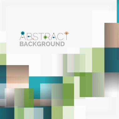 Soyut engeller şablon tasarım arka plan, beyaz, basit geometrik şekiller düz çizgiler ve dikdörtgenler