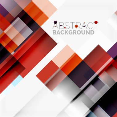 Soyut engeller şablon tasarım arka plan, beyaz, basit geometrik şekiller düz çizgiler ve dikdörtgenler