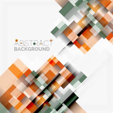 Soyut engeller şablon tasarım arka plan, beyaz, basit geometrik şekiller düz çizgiler ve dikdörtgenler