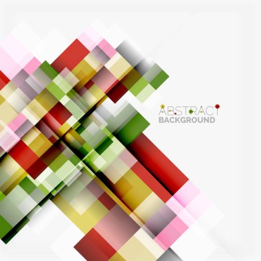 Soyut engeller şablon tasarım arka plan, beyaz, basit geometrik şekiller düz çizgiler ve dikdörtgenler