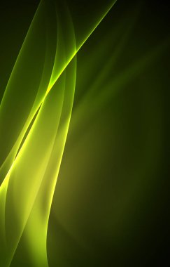 Vektör Kutup ışıkları kavramı arka plan