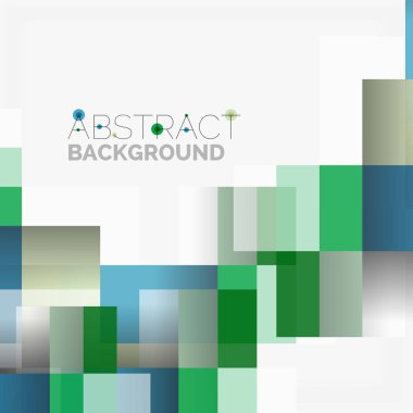 Soyut engeller şablon tasarım arka plan, beyaz, basit geometrik şekiller düz çizgiler ve dikdörtgenler