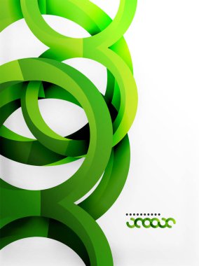 Vektör 3d yüzük tasarım arka plan