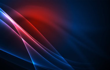 Vektör Kutup ışıkları kavramı arka plan