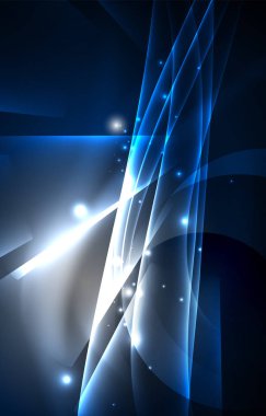 Vektör Kutup ışıkları kavramı arka plan