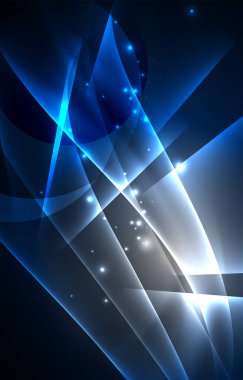 Vektör Kutup ışıkları kavramı arka plan