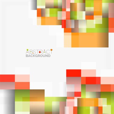 Soyut engeller şablon tasarım arka plan, beyaz, basit geometrik şekiller düz çizgiler ve dikdörtgenler