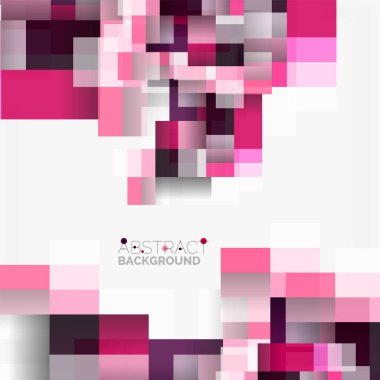 Soyut engeller şablon tasarım arka plan, beyaz, basit geometrik şekiller düz çizgiler ve dikdörtgenler