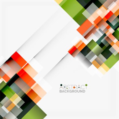 Soyut engeller şablon tasarım arka plan, beyaz, basit geometrik şekiller düz çizgiler ve dikdörtgenler