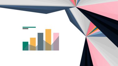 Modern üçgen sunu şablonu